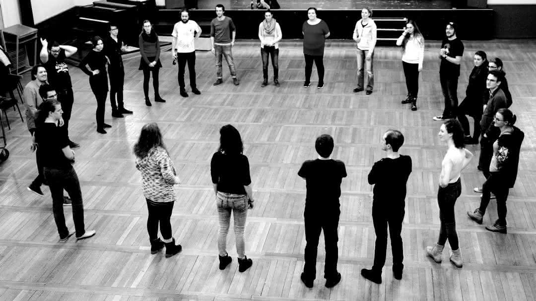 Workshop at the UniTheater Karlsruhe